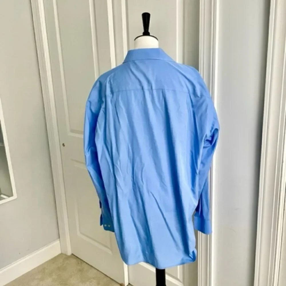 Calvin Klein Men's Long Sleeve Button Down Dress Shirt XL